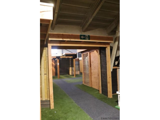 Terrasoverkapping - 246x82-120x245cm - afbeelding 1 van  4