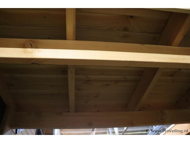 Terrasoverkapping - 246x82-120x245cm - afbeelding 2 van  4