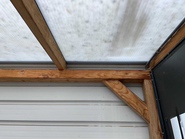 Terrasoverkapping - voorzien van verandazeilen - afbeelding 5 van  24