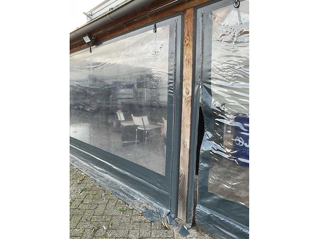 Terrasoverkapping - voorzien van verandazeilen - afbeelding 16 van  24