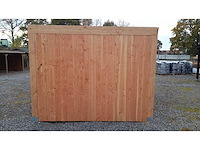 Terrasoverkapping met berging 314x650x244 cm - afbeelding 6 van  6