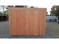 Terrasoverkapping met berging 314x650x244 cm - afbeelding 6 van  9