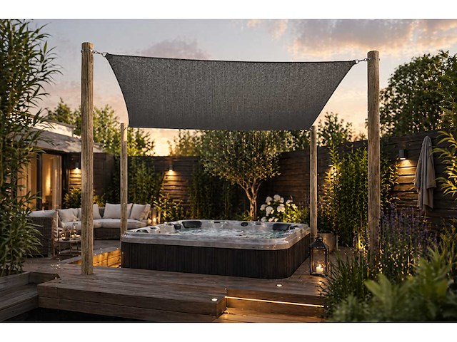 Terrasoverkapping quadra - 500x500cm - afbeelding 1 van  3