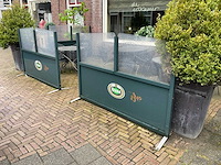 Terrasscherm (4x) - afbeelding 1 van  3