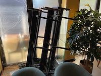 Terrasscherm met bank (2x) - afbeelding 4 van  5