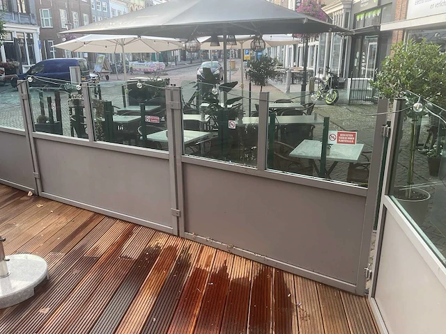 Terrasscherm totale lengte 12m - afbeelding 2 van  9