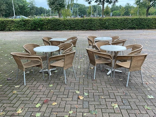 Terrasset (4x) - afbeelding 1 van  4