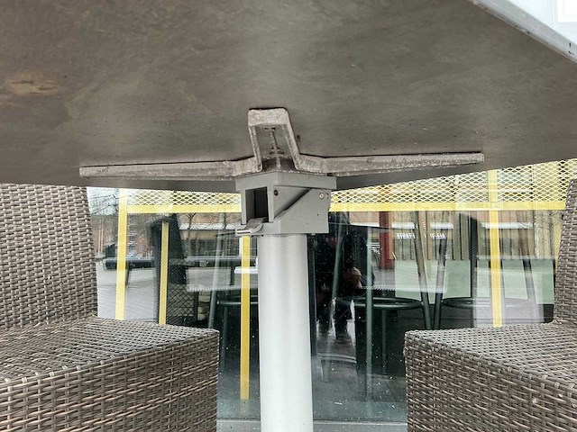 Terrasset bestaande uit 5 tafels en 20 stoelen - afbeelding 2 van  4