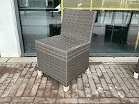 Terrasset bestaande uit 5 tafels en 20 stoelen - afbeelding 3 van  4