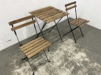Terrasset tafel met 2 stoelen (12x) - afbeelding 5 van  6