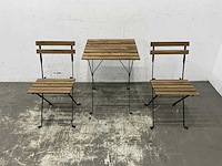 Terrasset tafel met 2 stoelen (13x) - afbeelding 6 van  6