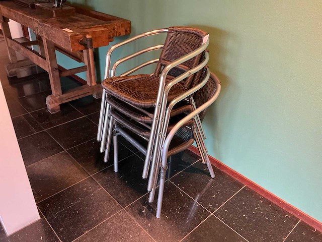 Terrasstoel (4x) - afbeelding 1 van  3