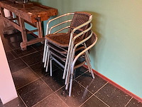 Terrasstoel (4x) - afbeelding 1 van  3