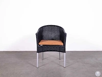 Terrasstoel me ronde rugleuning (40x) - afbeelding 3 van  5