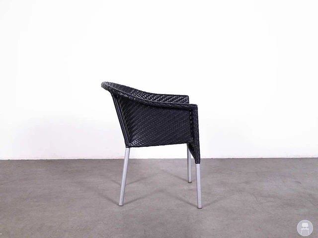 Terrasstoel me ronde rugleuning (40x) - afbeelding 4 van  5