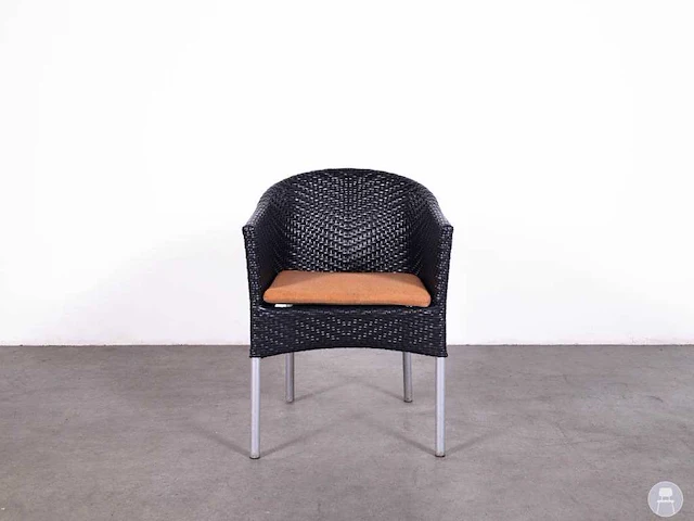 Terrasstoel met ronde rugleuning (10x) - afbeelding 4 van  4