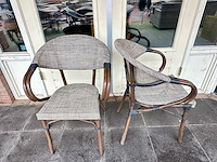 Terrasstoel nice beige (6x) - afbeelding 2 van  4