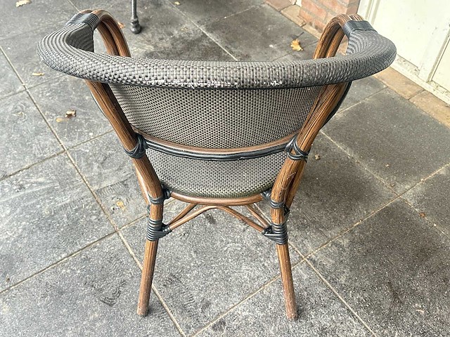 Terrasstoel nice mokka (12x) - afbeelding 4 van  4