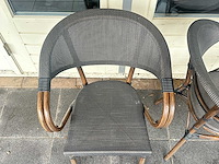 Terrasstoel nice mokka (6x) - afbeelding 2 van  4