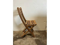 Terrasstoel opklapbaar (2x) - afbeelding 3 van  7