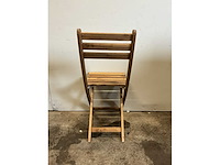 Terrasstoel opklapbaar (2x) - afbeelding 6 van  7