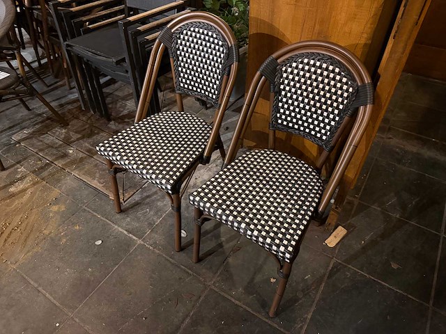 Terrasstoel "paris" (2x) - afbeelding 1 van  2