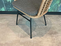 Terrasstoel rotan look (6x) - afbeelding 2 van  3