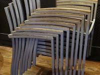 Terrasstoelen - 8 stuks