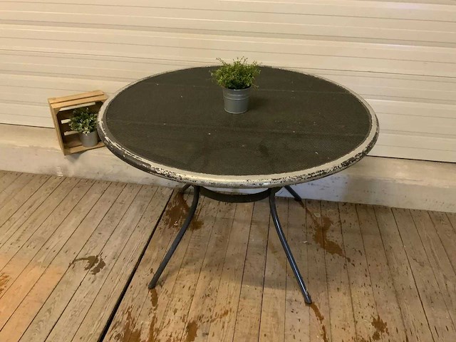 Terrastafel ø 110 cm (3x) - afbeelding 1 van  4