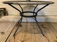 Terrastafel ø 110 cm (3x) - afbeelding 4 van  4