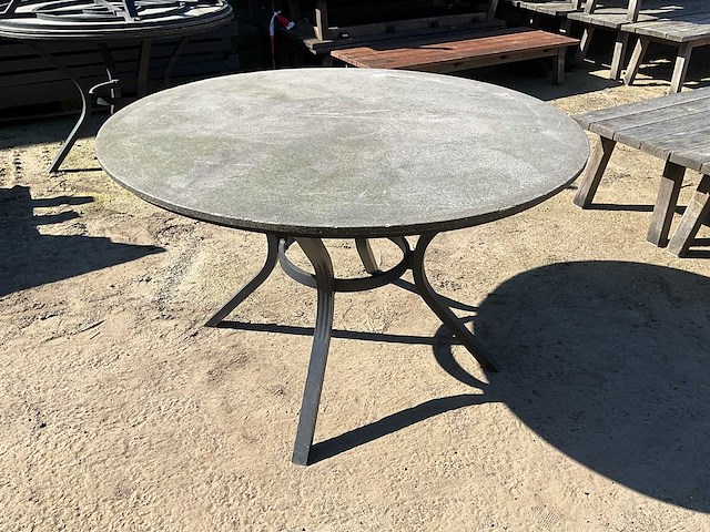 Terrastafel ø 120 cm (3x) - afbeelding 1 van  3