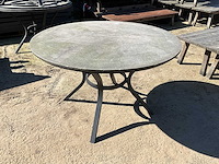Terrastafel ø 120 cm (3x) - afbeelding 1 van  3