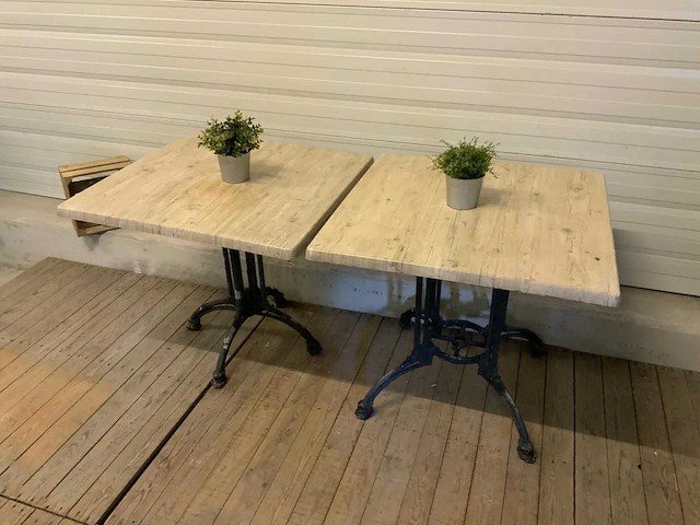 Terrastafel (2x) - afbeelding 1 van  4