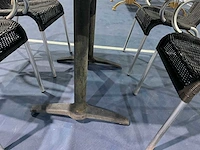 Terrastafel (3x) + 16 stoelen - afbeelding 4 van  7
