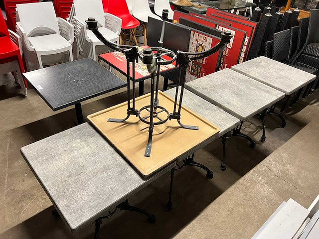 Terrastafel (5x) - afbeelding 1 van  3