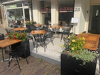 Terrastafel 70x70x75cm (8x)