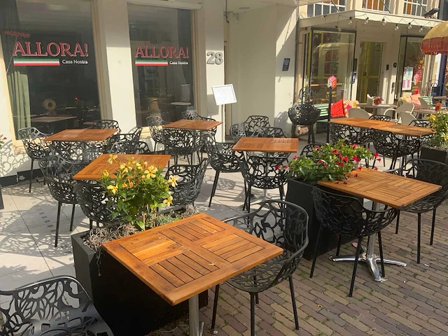 Terrastafel 70x70x75cm (8x) - afbeelding 3 van  6