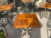 Terrastafel 70x70x75cm (8x) - afbeelding 4 van  6