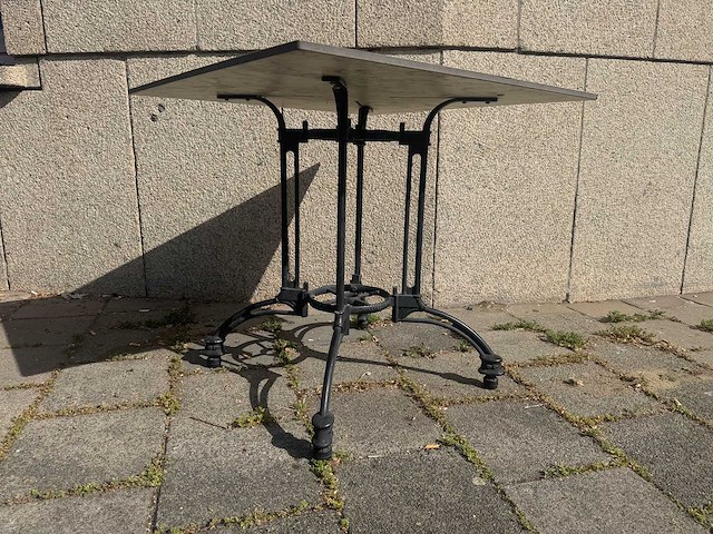 Terrastafel hpl marmerlook (3x) - afbeelding 3 van  4