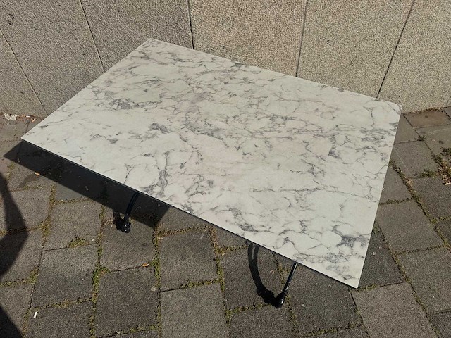 Terrastafel hpl marmerlook (6x) - afbeelding 3 van  3