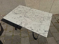 Terrastafel hpl marmerlook (6x) - afbeelding 3 van  3
