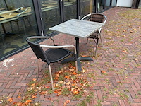 Terrastafel met 4 stoelen (26x) - afbeelding 1 van  6
