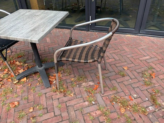 Terrastafel met 4 stoelen (26x) - afbeelding 3 van  6
