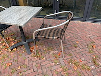 Terrastafel met 4 stoelen (26x) - afbeelding 3 van  6