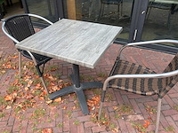 Terrastafel met 4 stoelen (26x) - afbeelding 4 van  6