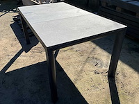 Terrastafel met stenen blad (6x) - afbeelding 5 van  6