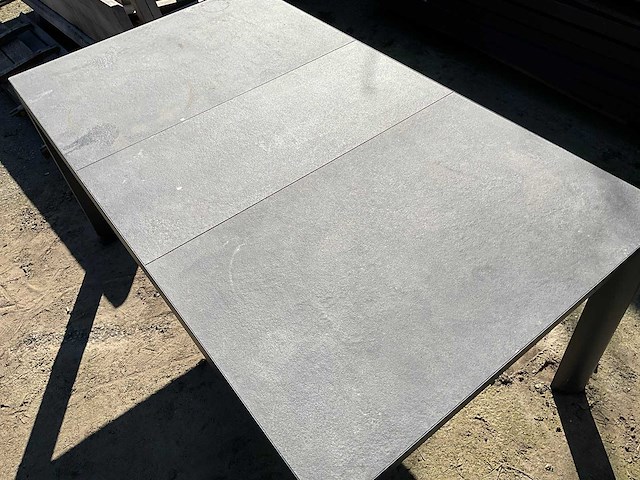 Terrastafel met stenen blad (6x) - afbeelding 6 van  6