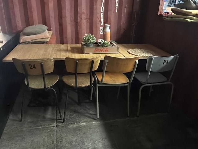 Terrastafel met stoel (11x) - afbeelding 4 van  7