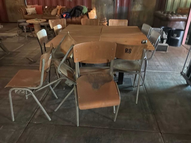 Terrastafel met stoel (11x) - afbeelding 5 van  7