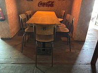 Terrastafel met stoel (3x) - afbeelding 2 van  3